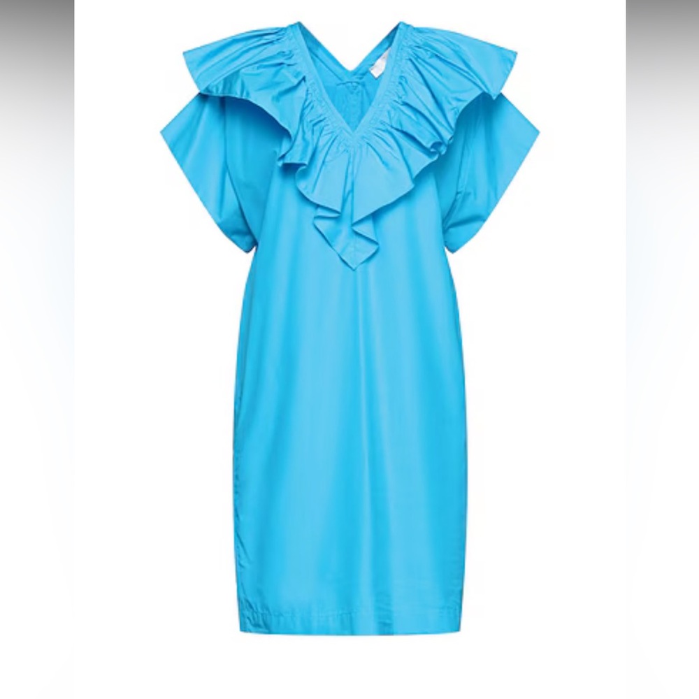 Tela Vibrant Blue Mini Dress
